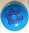 FLYING RING BLUE FRISBEE