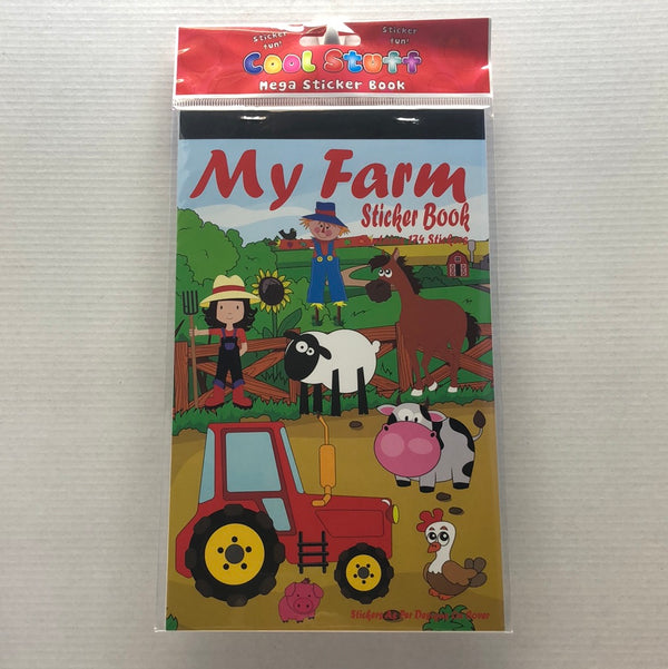 TNW COOL STUFF MEGA STICKER BOOK - MY FARM 174 STICKERS