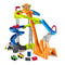 FISHER PRICE LITTLE PEOPLE HOT WHEELS SPIRAL STUNT SPEEDWAY