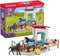 SCHLEICH 42611 HORSE BOX WITH MARE AND FOAL