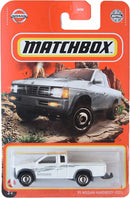 MATCHBOX 95 NISSAN HARDBODY D21 15/100 METAL DIECAST CAR LONGCARD