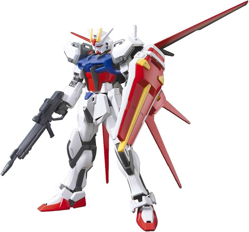 BANDAI 5058779 HG GAT-X105 PLUS AQM SLASH E-X01 AILE STRIKE GUNDAM O.M.N.I.ENFORCER MOBILE SUIT 1/44 SCALE PLASTIC MODEL KIT