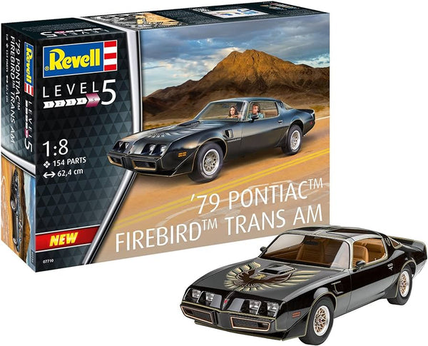 REVELL 07710 79 PONTIAC FIREBIRD TRANS AM 1/8 SCALE CAR PLASTIC MODEL KIT