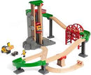 BRIO WORLD 33887 LIFT AND LOAD WAREHOUSE 32 PIECE PLAYSET