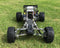 ROVAN BAHA450 BAJA 5B 45CC 1/5 SCALE BUGGY  BODY #26 BLACK WITH SILVER CNC BILLET UPGRADED PARTS - SYMETRICAL STEERING AND TWIN EXHAUST  INCLUDES TRANSMITTER AND RECIEVER  RTR 2 STROKE RC CAR