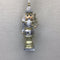 CHLOES GARDEN 10CM HANGING NUTCRACKER WITH TREE DECORATION