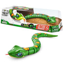 ZURU ROBO ALIVE SLITHERING SNAKE GREEN WITH LIGHT UP HEAD