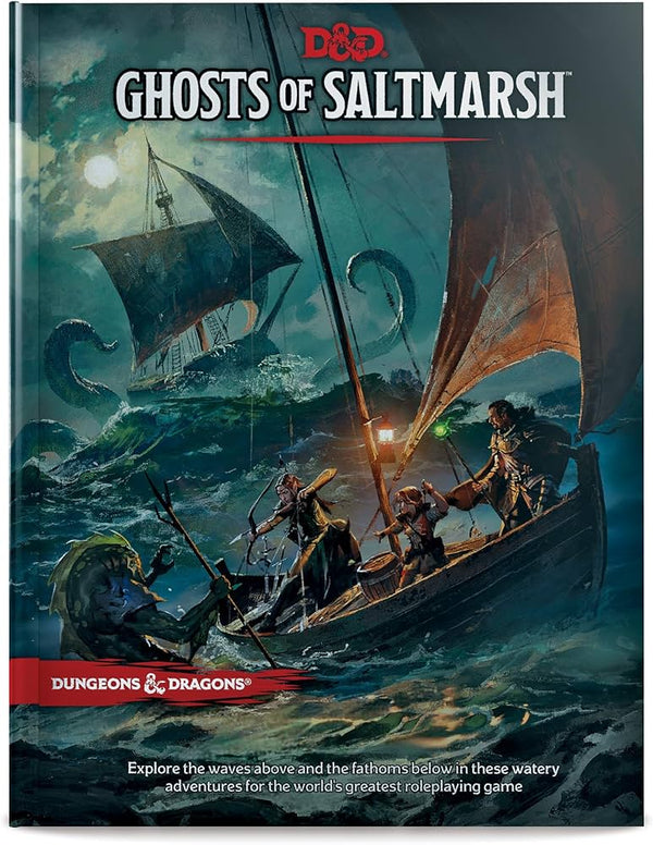 DUNGEONS & DRAGONS GHOSTS OF SALTMARSH HARDCOVER BOOK