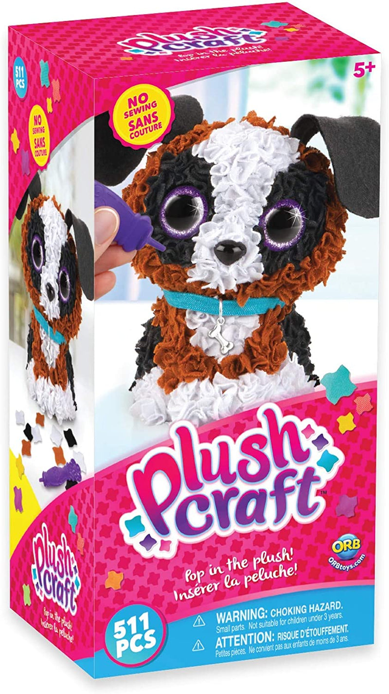 ORB FACTORY PLUSH CRAFT FABRIC FUN 3D - PUPPY 511PC