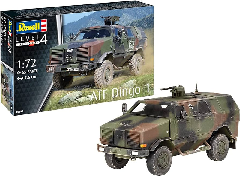 REVELL 03345 ATF DINGO 1 1:72 SCALE PLASTIC MODEL KIT