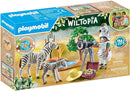 PLAYMOBIL WILTOPIA 71295 PHOTOGRAPHER WITH ZEBRAS 36PC