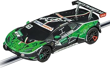 CARRERA GO!!! 64228 LAMBORGHINI HURACAN MIRKO BORTOLOTTI NO. 63 1/43 SCALE SLOT CAR