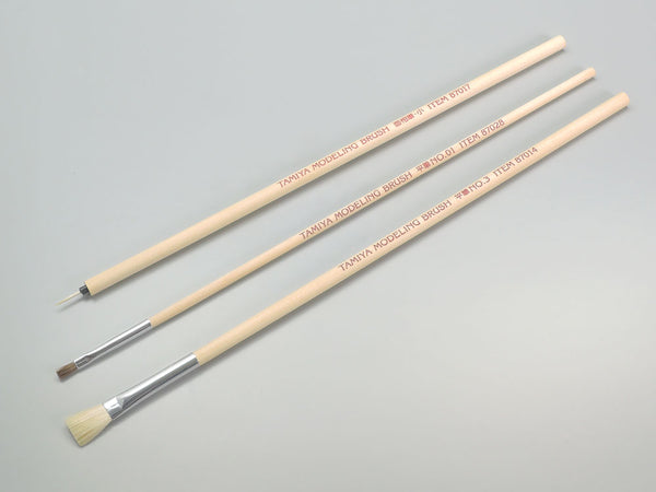 TAMIYA 87066 BASIC 3PACK MODELING BRUSH SET