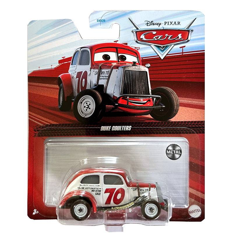 DISNEY PIXAR CARS DUKE COULTERS METAL DIECAST