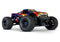 TRAXXAS 89086-4 MAXX 4S BRUSHLESS V2 4WD YELLOW AND RED 1/10 SCALE MONSTER TRUCK WITH WIDEMAXX - BATTERIES AND CHARGER NOT INCLUDED