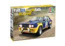 ITALERI 3667 FLAT 131 ABARTH RALLY OLIO FIAT 1/24 SCALE PLASTIC MODEL KIT CAR