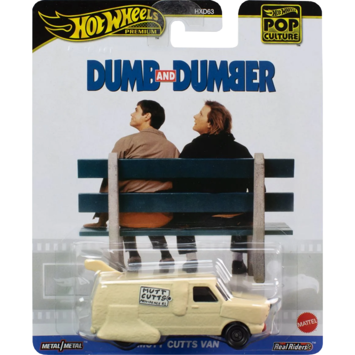 HOT WHEELS POP CULTURE PREMIUM DUMB AND DUMBER MUTT CUTTS VAN