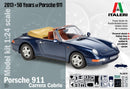 ITALERI 3679 PORSCHE 911 CARRERA CABRIO MODEL CAR 1/24