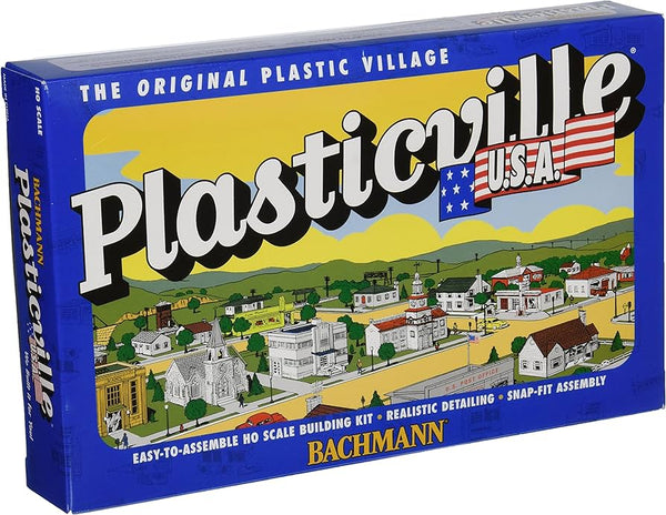 BACHMANN 45213 PLASTICVILLE USA  SPLIT LEVEL HOUSE CLASSIC KITS EASY TO ASSEMBLE HO SCALE BUILDING KIT