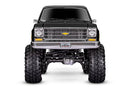 TRAXXAS 92056-4 TRX-4 SCALE AND TRAIL CRAWLER WITH 1979 CHEVROLET K10 TRUCK BLACK