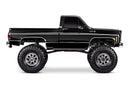 TRAXXAS 92056-4 TRX-4 SCALE AND TRAIL CRAWLER WITH 1979 CHEVROLET K10 TRUCK BLACK