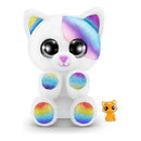 ZURU COCO SURPRISE RAINBOW COLLECTION FLORO THE WHITE RAINBOW CAT PLUSH