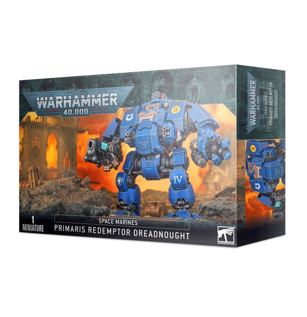 WARHAMMER 40,000  - 48-77 SPACE MARINES REDEMPTOR DREADNOUGHT INCLUDES 1 MINIATURE
