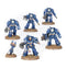 WARHAMMER 40000 48-90 SPACE MARINES TERMINATOR SQUAD INCLUDES 6 MINIATURES