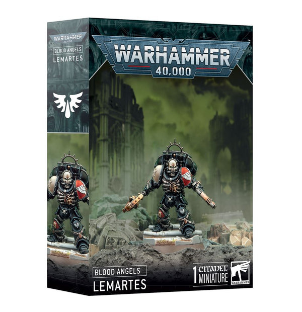 WARHAMMER 40000 41-36 BLOOD ANGELS LEMARTES INCLUDES 1 MINIATURE`