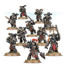 WARHAMMER 40000 43-06 CHAOS SPACE MARINES LEGIONARIES INCLUDES 10 MINIATURES