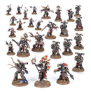 WARHAMMER 40000 43-20 COMBAT PATROL CHAOS SPACE MARINES INCLUDES 26 MINIATURES