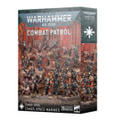 WARHAMMER 40000 43-20 COMBAT PATROL CHAOS SPACE MARINES INCLUDES 26 MINIATURES