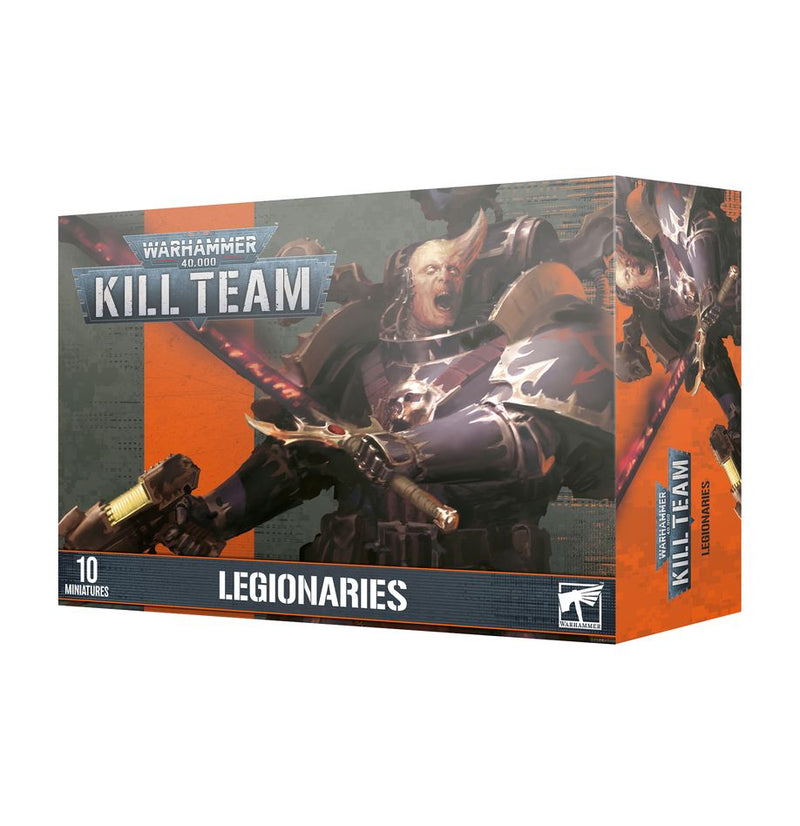 WARHAMMER 40000 102-97 KILL TEAM LEGIONARIES CHAOS SPACE MARINE VETERANS INCLUDES 10 MINIATURE