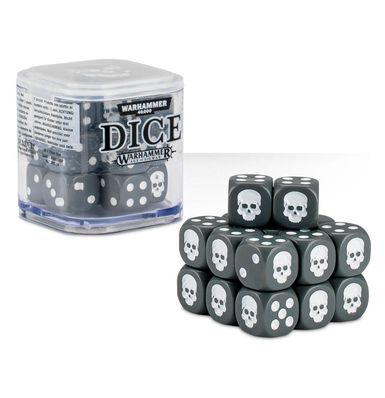 WARHAMMER 65-36 2016 DICE CUBE - GREY