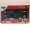 DISNEY PIXAR CARS MINI RACERS 10 PACK - GEORGE NEW WIN - MUDDY LIGHNING MCQUEEN - FABULOUS HUDSON HORNET - MUDDY MISS FRITTER - JACKSON STORM - H.J. HOLLIS - DINOCO CHICK HICKS - CIGALERT - FISHTAIL - SHERIFF DIECAST METAL CARS