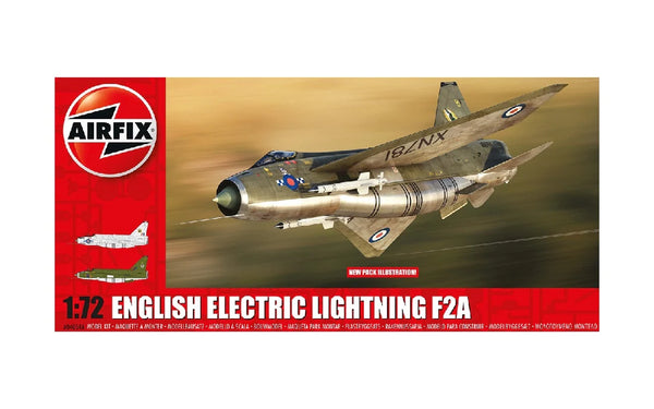 AIRFIX 04054A ENGLISH ELECTRIC LIGHTNING F2A PLASTIC MODEL KIT