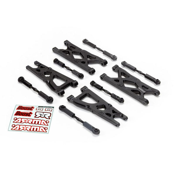 ARRMA ARA230008 4X2 BOOST WIDE TRACK ARM UPGRADE SET BOOST BOX