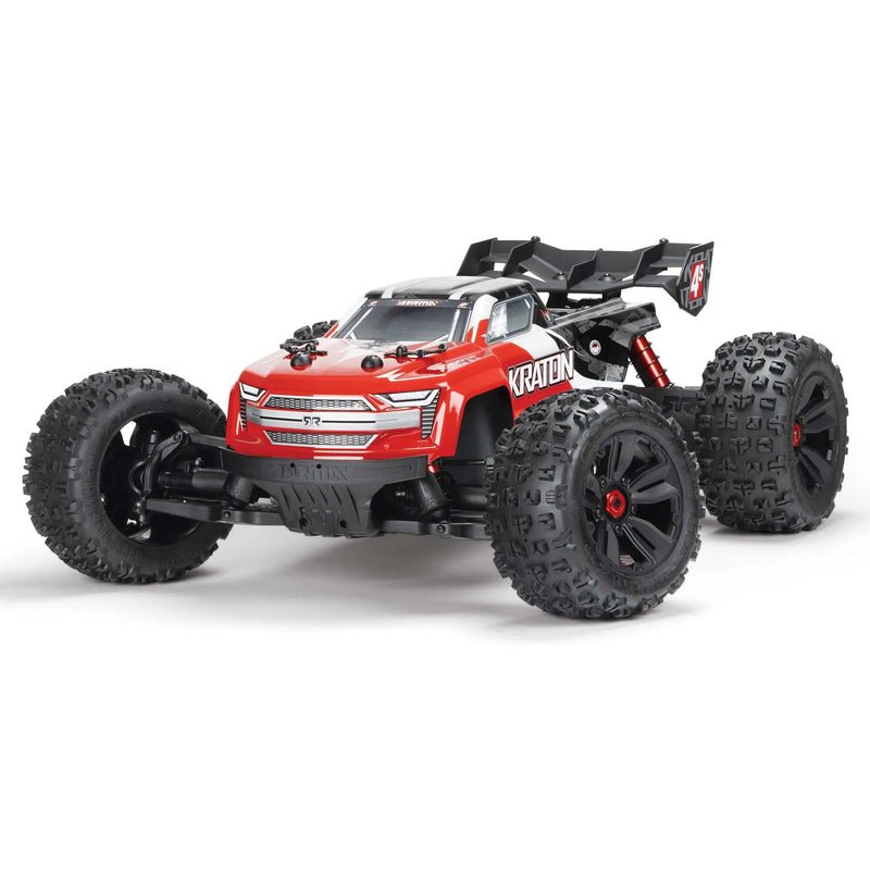 ARRMA KRATON 4X4 BLX 4S SPEED MONSTER TRUCK READY TO RUN RED