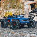 ARRMA OUTCAST 4X4 BLX 4S STUNT TRUCK READY TO RUN BLUE