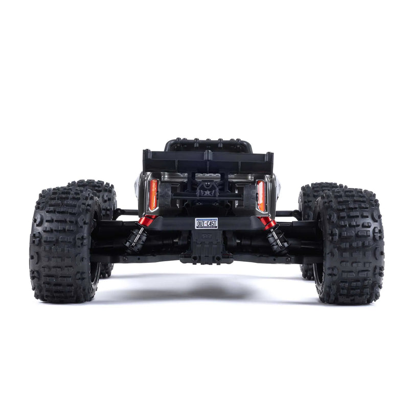 ARRMA OUTCAST 4X4 BLX 4S STUNT TRUCK READY TO RUN GUN METAL REQUIRES BATTERY AND CHARGER