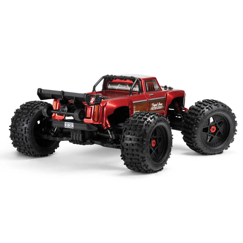 ARRMA OUTCAST 4X4 BLX 4S STUNT TRUCK READY TO RUN RED