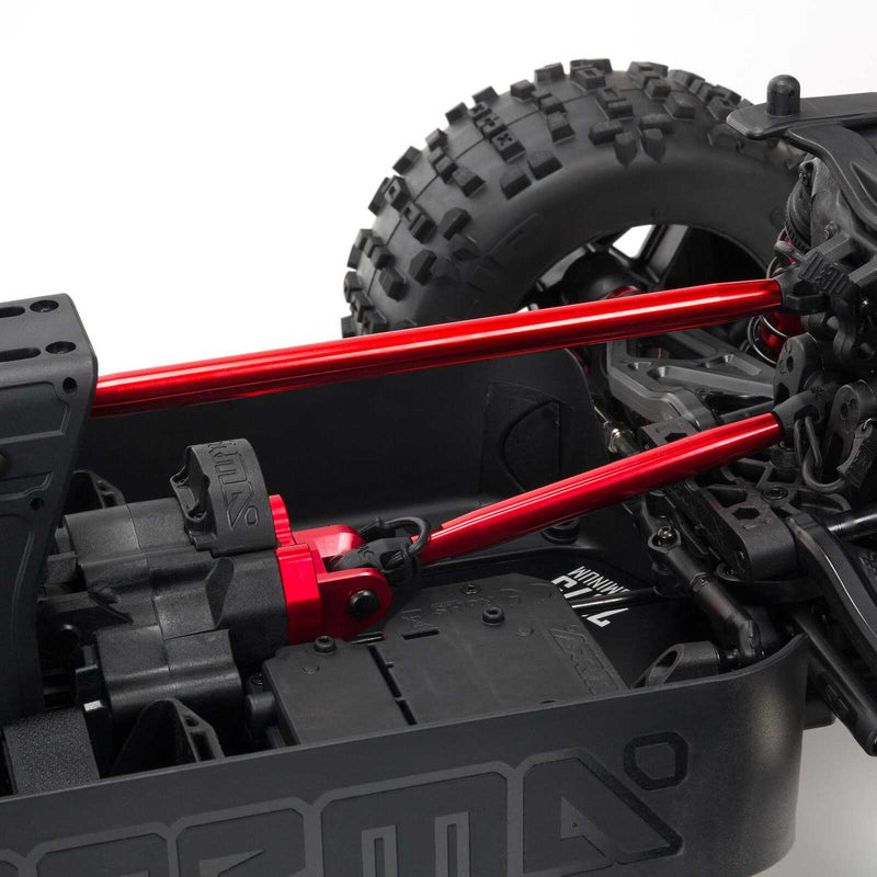 ARRMA ARA5210B 1/5 LARGE SCALE OUTCAST FULL OPTION ROLLER EXTREME BASH ROLLING CHASSIS  IN BLACK