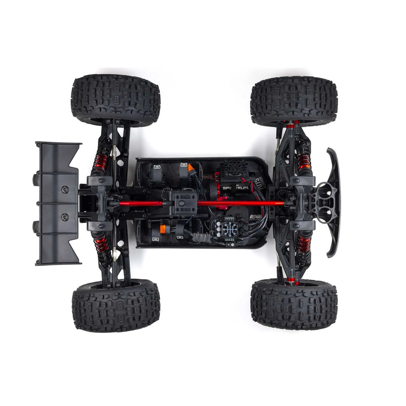 ARRMA OUTCAST EXB 8S 1/5 STUNT MONSTER TRUCK READY TO RUN BLACK REQUIRES BATTERY AND CHARGER