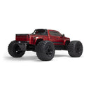 ARRMA BIG ROCK 6S 4WD BLX 1/7 MONSTER TRUCK READY TO RUN RED REQUIRES BATTERY AND CHARGER