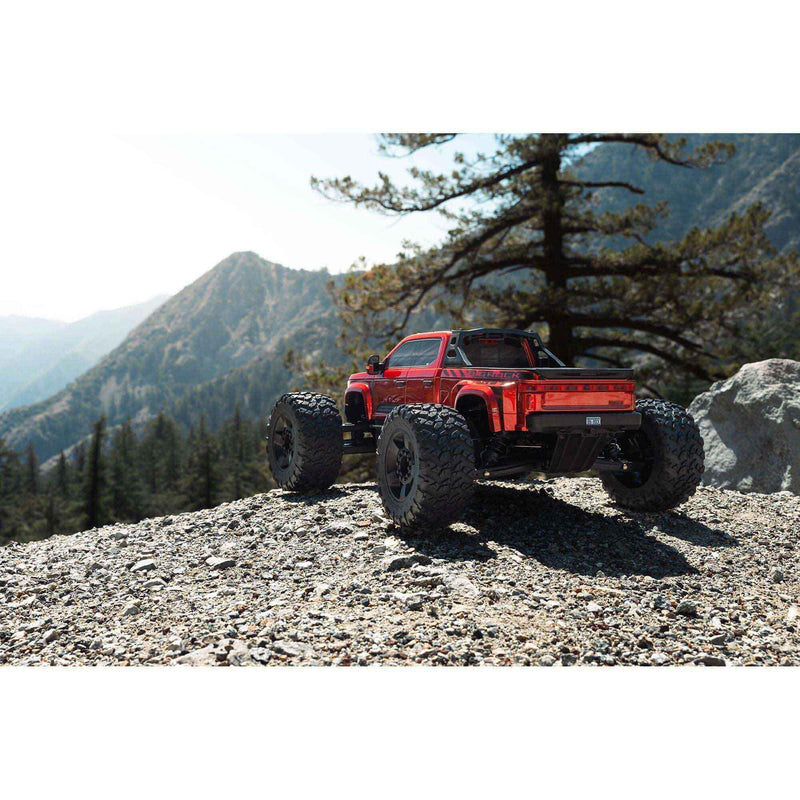 ARRMA BIG ROCK 6S 4WD BLX 1/7 MONSTER TRUCK READY TO RUN RED REQUIRES BATTERY AND CHARGER