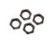 ARRMA AR310449 ALUMINIUM WHEEL NUT 17MM BLACK 4 PIECES