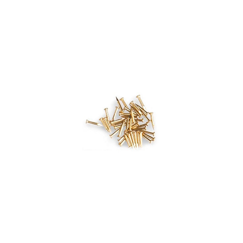 ARTESANIA 8601 BRASS PLATED NAILS 5.0MM WOODEN SHIP ACCESSORY 300PC