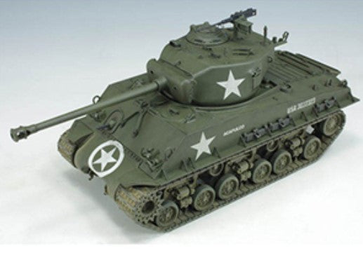 ASUKA MODEL 35-020 U.S SHERMAN M4A3E8 MEDIUM TANK WITH T66 TRACKS 1/35 SCALE PLASTIC MODEL KIT TANK