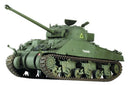 ASUKA 35-028 BRITISH SHERMAN IC FIREFLY WITH COMPOSITE HULL AND ACCESSORIES 1/35 SCALE PLASTIC MODEL KIT TANK