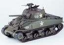 ASUKA 35-035 SHERMAN M4A1 MEDIUM LUCKY TIGER TANK WITH CAST CHEEK AND PHOTO ETCH GRILLE 1/35 SCALE PLASTIC MODEL KIT TANK